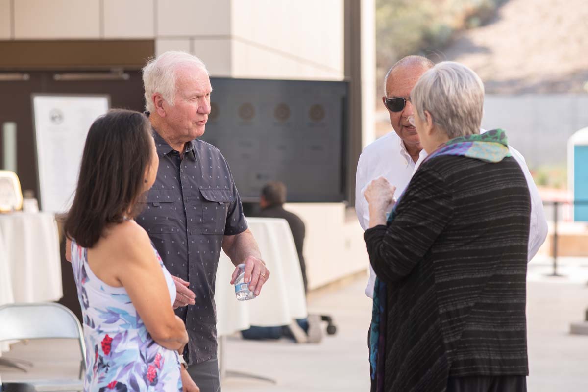 Elaine Rosen and Others at Naming Ceremony