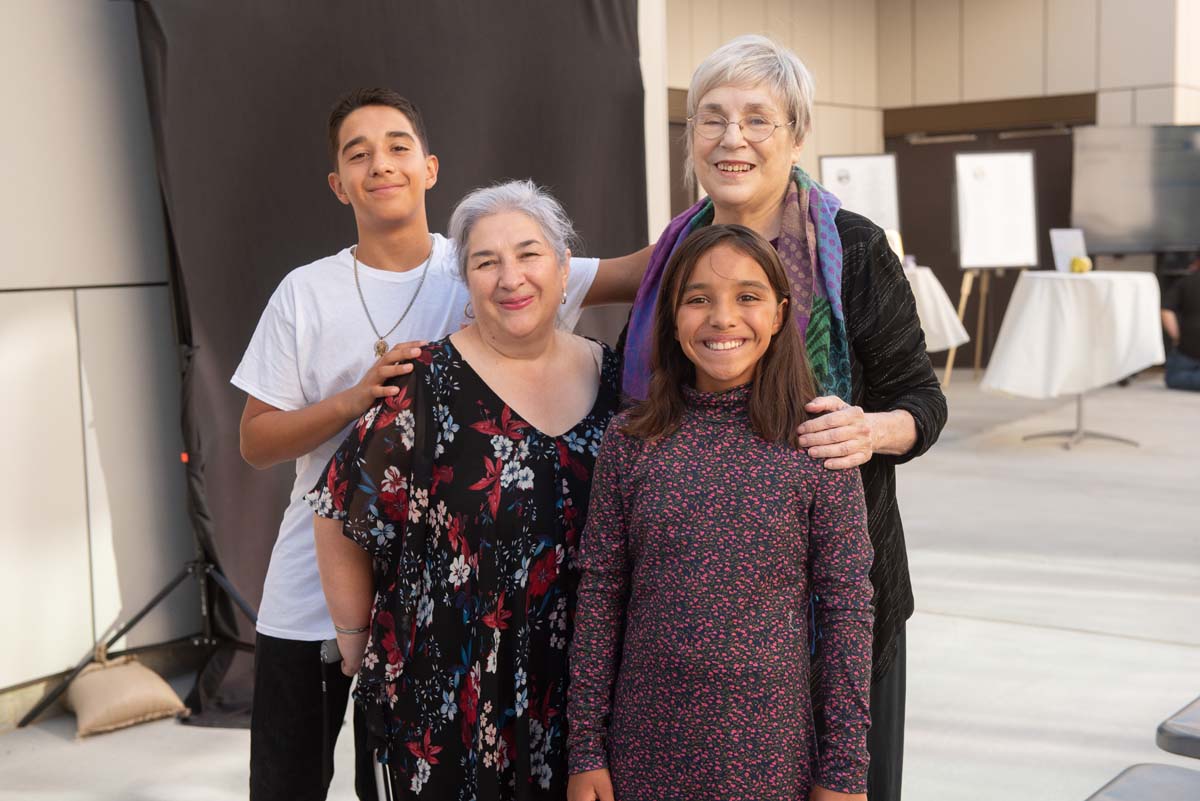 Elaine Rosen and Others at Naming Ceremony