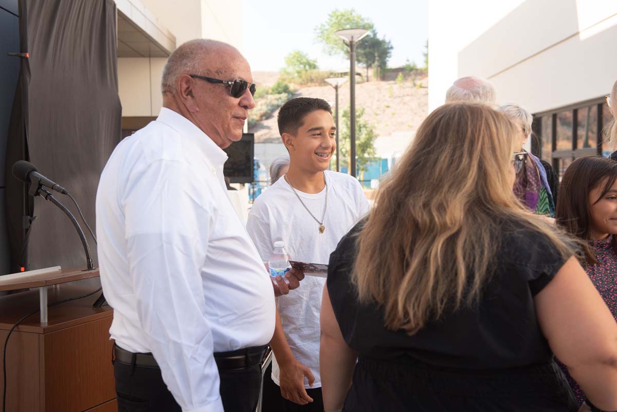 Elaine Rosen and Others at Naming Ceremony