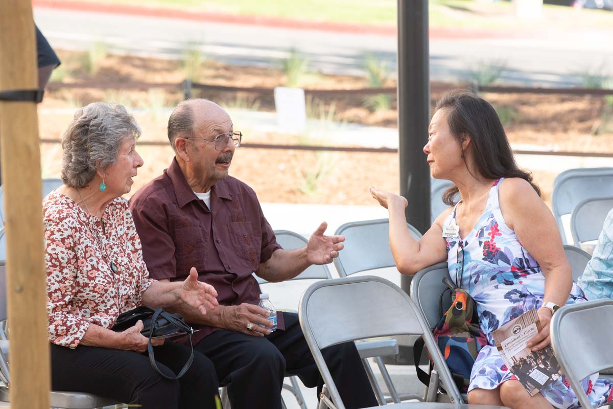 Elaine Rosen and Others at Naming Ceremony