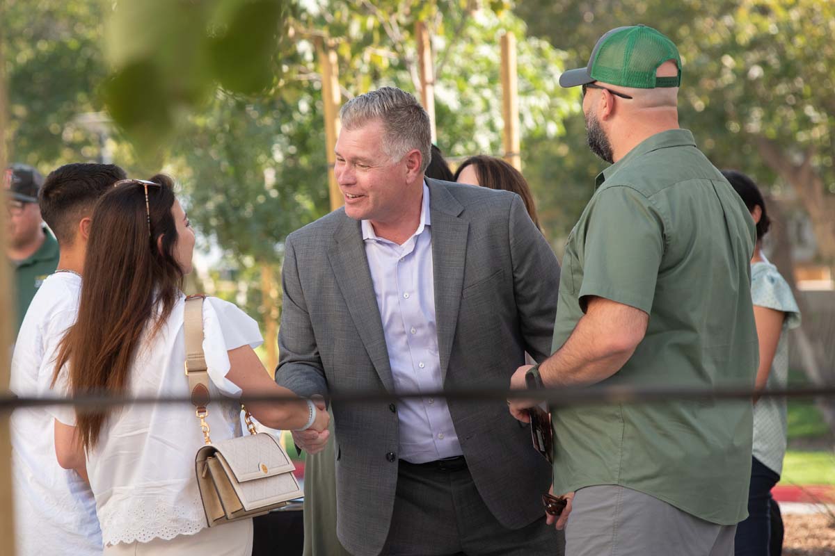 Elaine Rosen and Others at Naming Ceremony