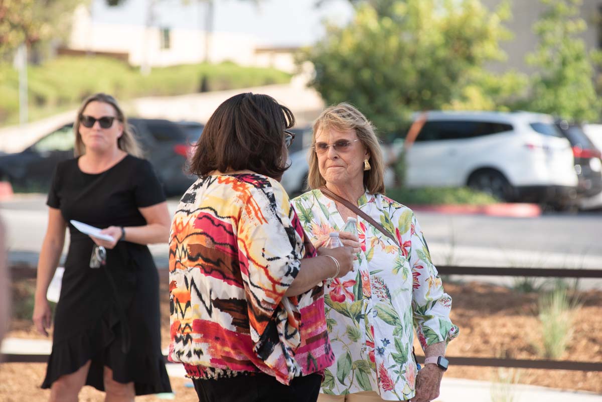 Elaine Rosen and Others at Naming Ceremony