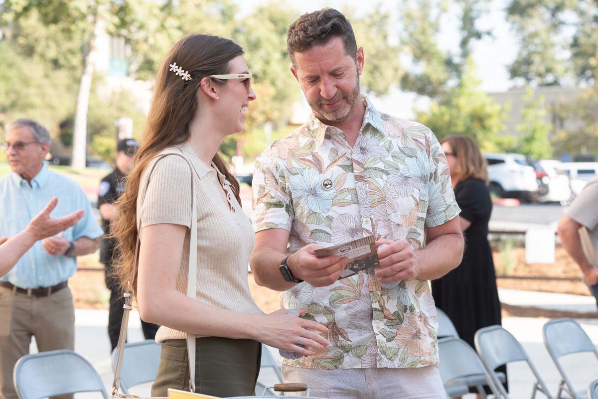 Elaine Rosen and Others at Naming Ceremony