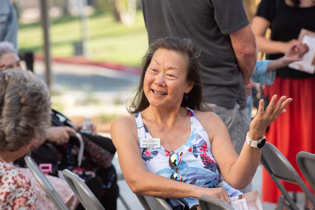 Elaine Rosen and Others at Naming Ceremony