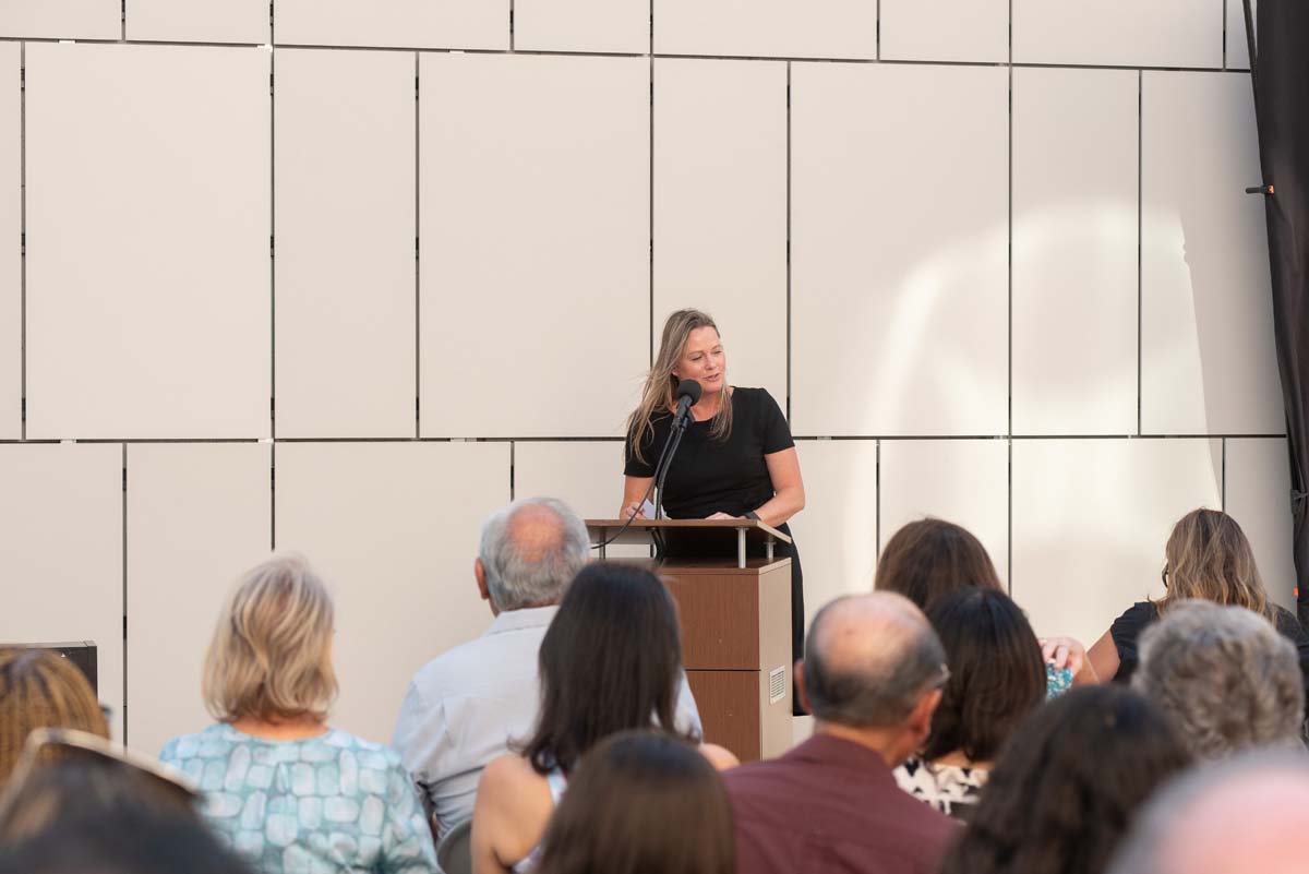 Elaine Rosen and Others at Naming Ceremony