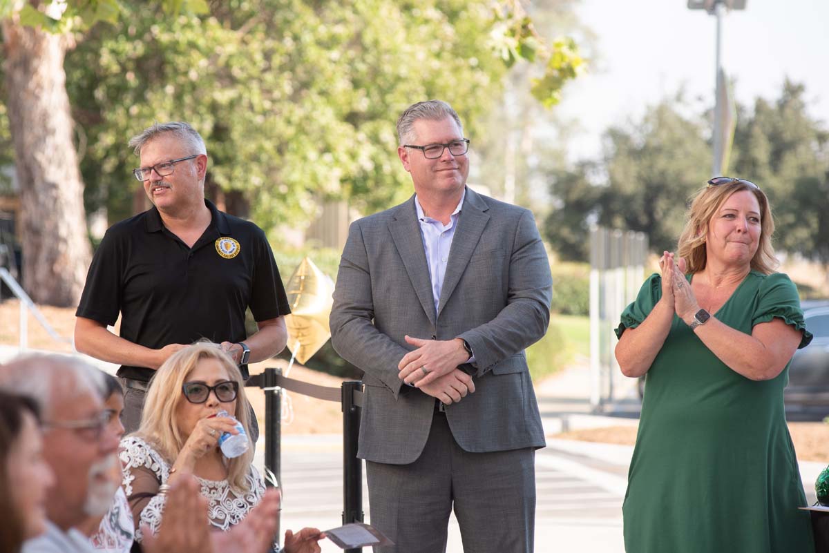 Elaine Rosen and Others at Naming Ceremony