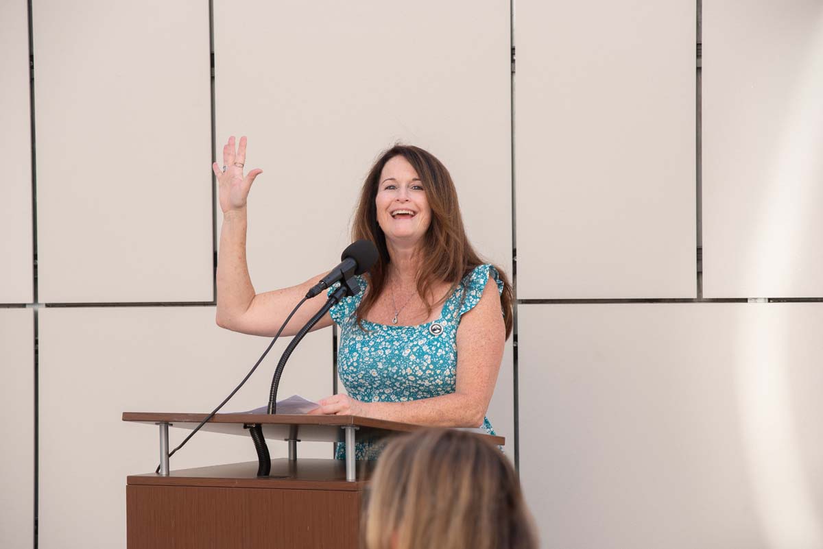 Elaine Rosen and Others at Naming Ceremony