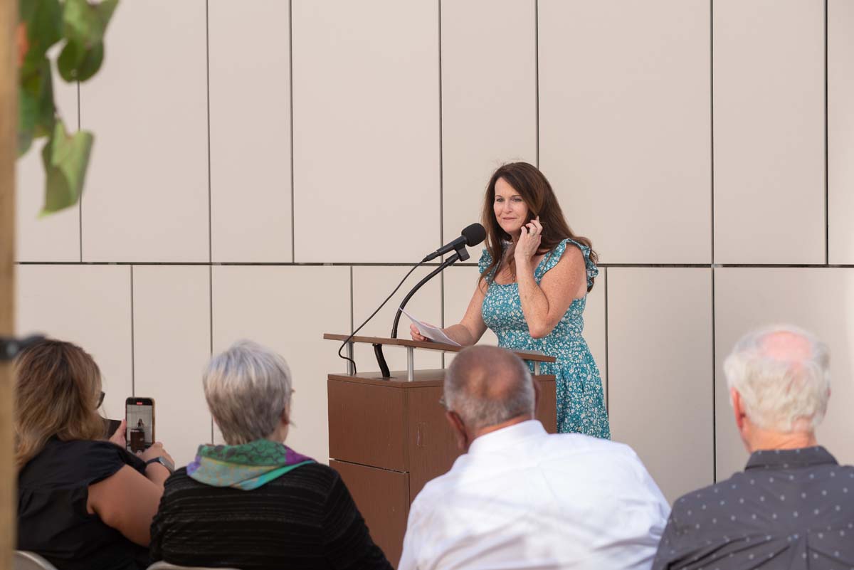 Elaine Rosen and Others at Naming Ceremony