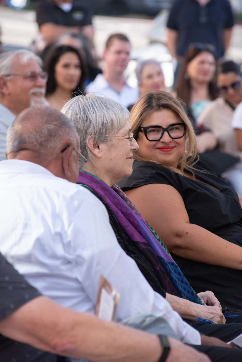 Elaine Rosen and Others at Naming Ceremony