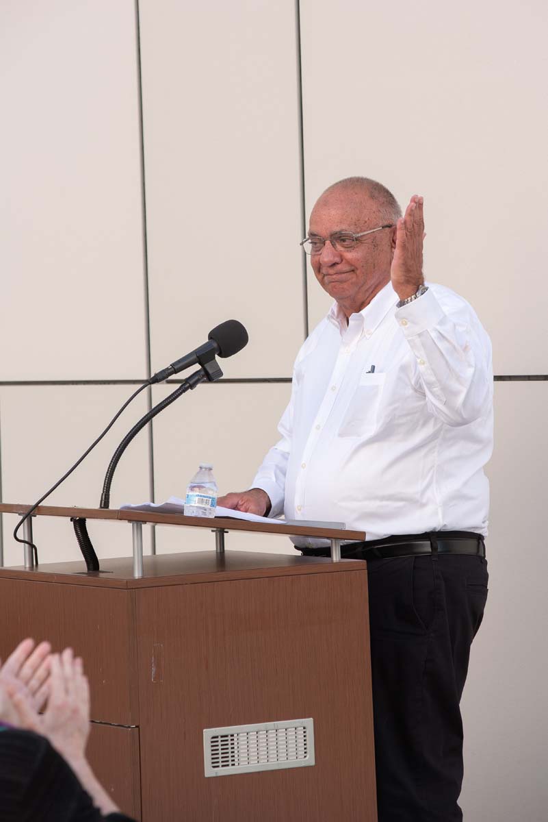 Elaine Rosen and Others at Naming Ceremony