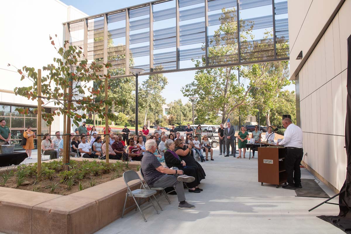 Elaine Rosen and Others at Naming Ceremony
