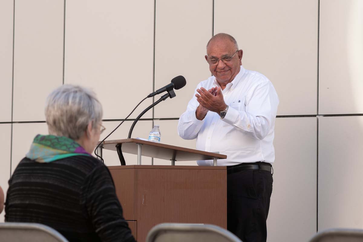 Elaine Rosen and Others at Naming Ceremony