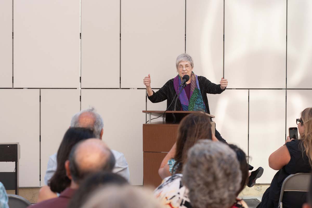 Elaine Rosen and Others at Naming Ceremony