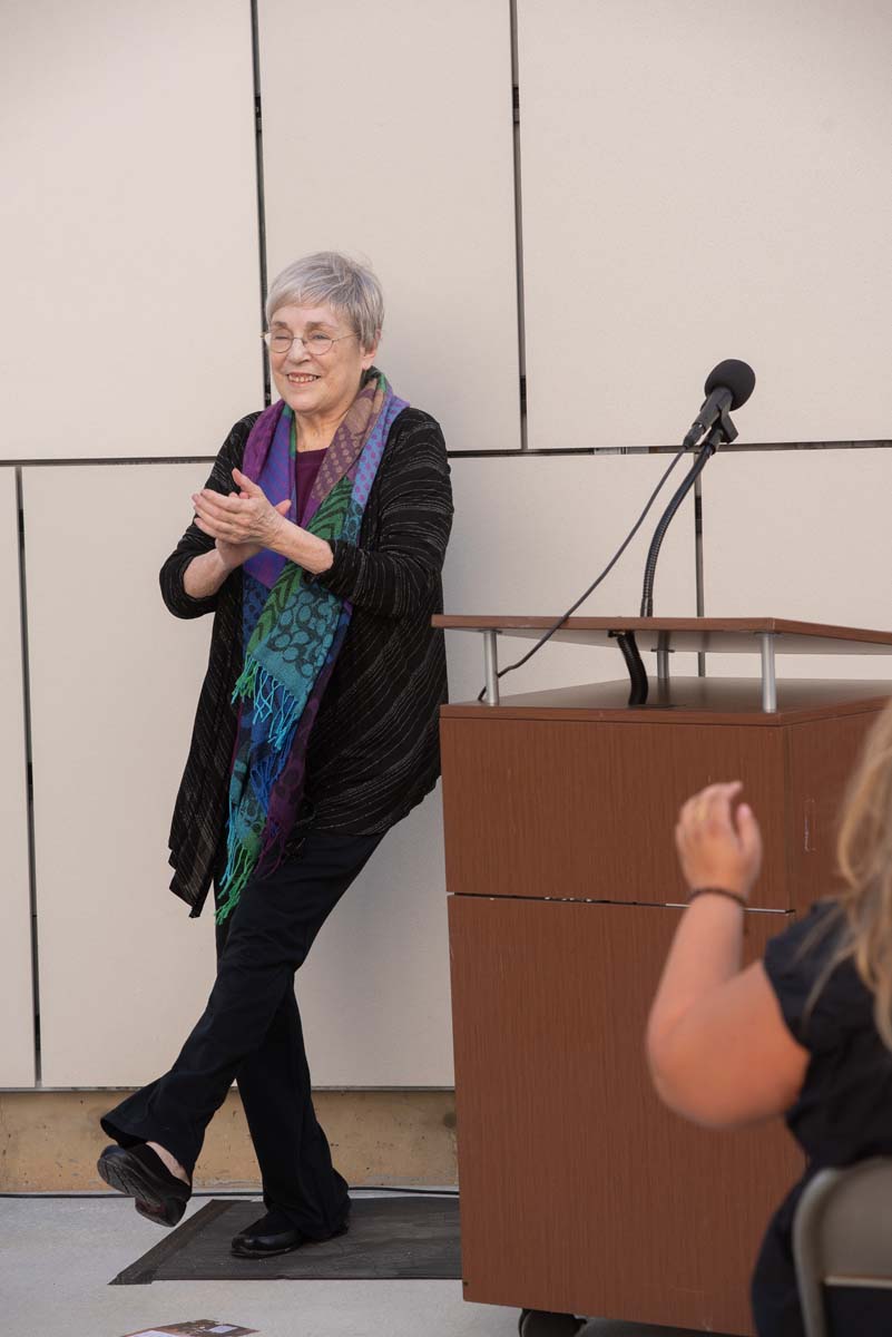 Elaine Rosen and Others at Naming Ceremony