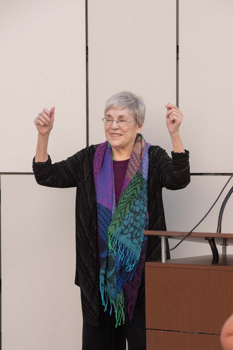 Elaine Rosen and Others at Naming Ceremony