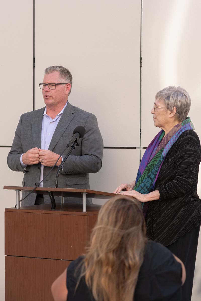 Elaine Rosen and Others at Naming Ceremony