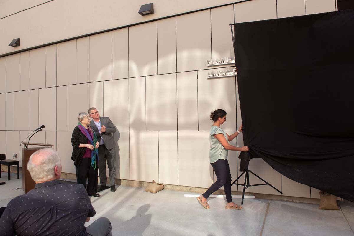 Elaine Rosen and Others at Naming Ceremony