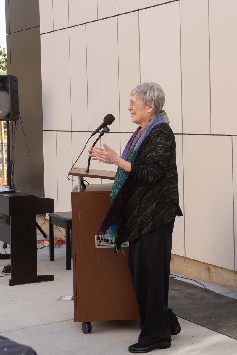 Elaine Rosen and Others at Naming Ceremony