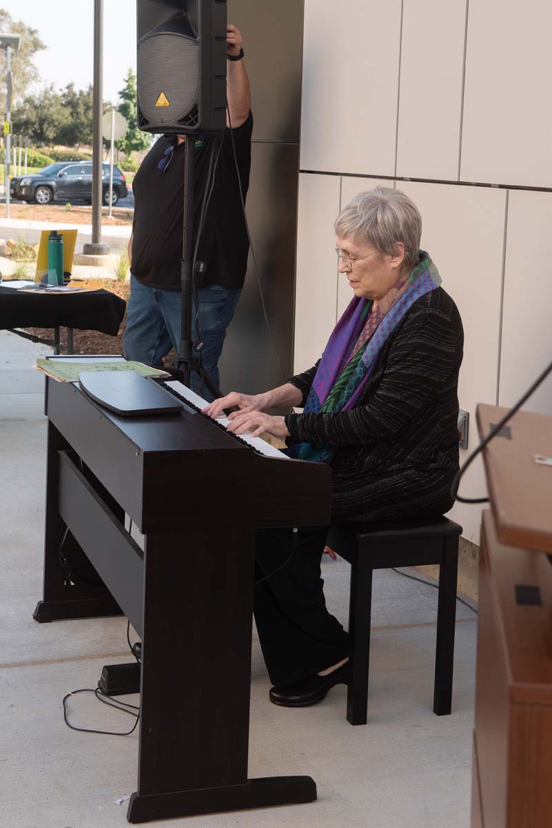 Elaine Rosen and Others at Naming Ceremony