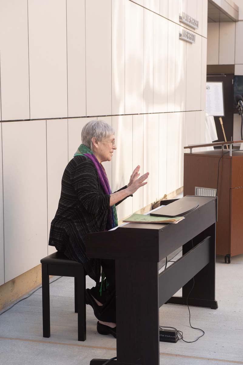 Elaine Rosen and Others at Naming Ceremony