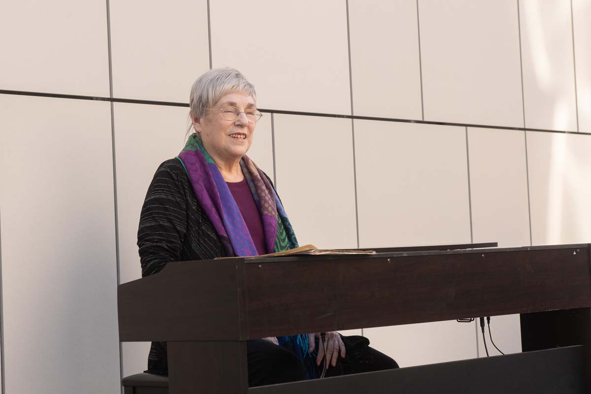 Elaine Rosen and Others at Naming Ceremony