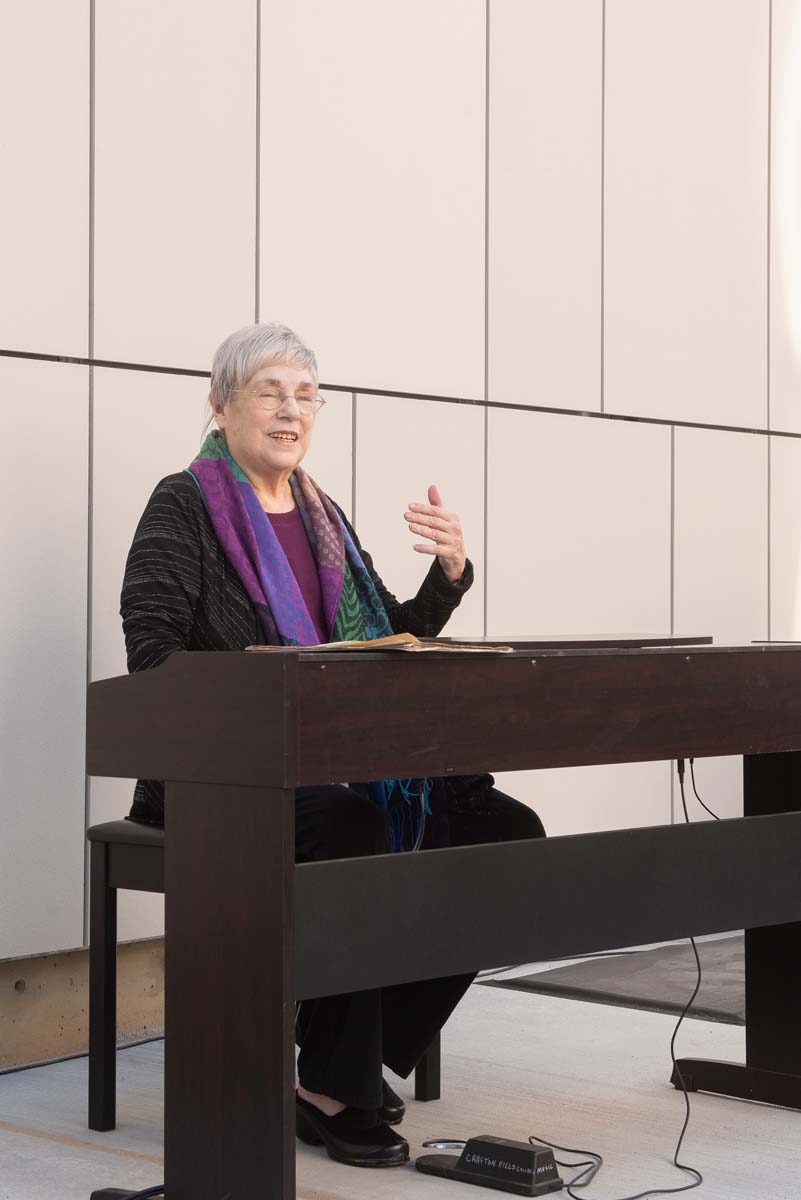 Elaine Rosen and Others at Naming Ceremony