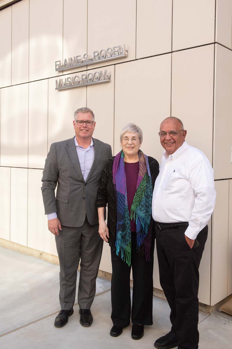 Elaine Rosen and Others at Naming Ceremony