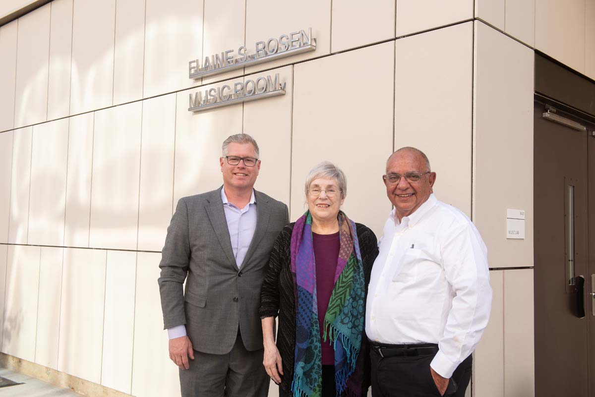 Elaine Rosen and Others at Naming Ceremony