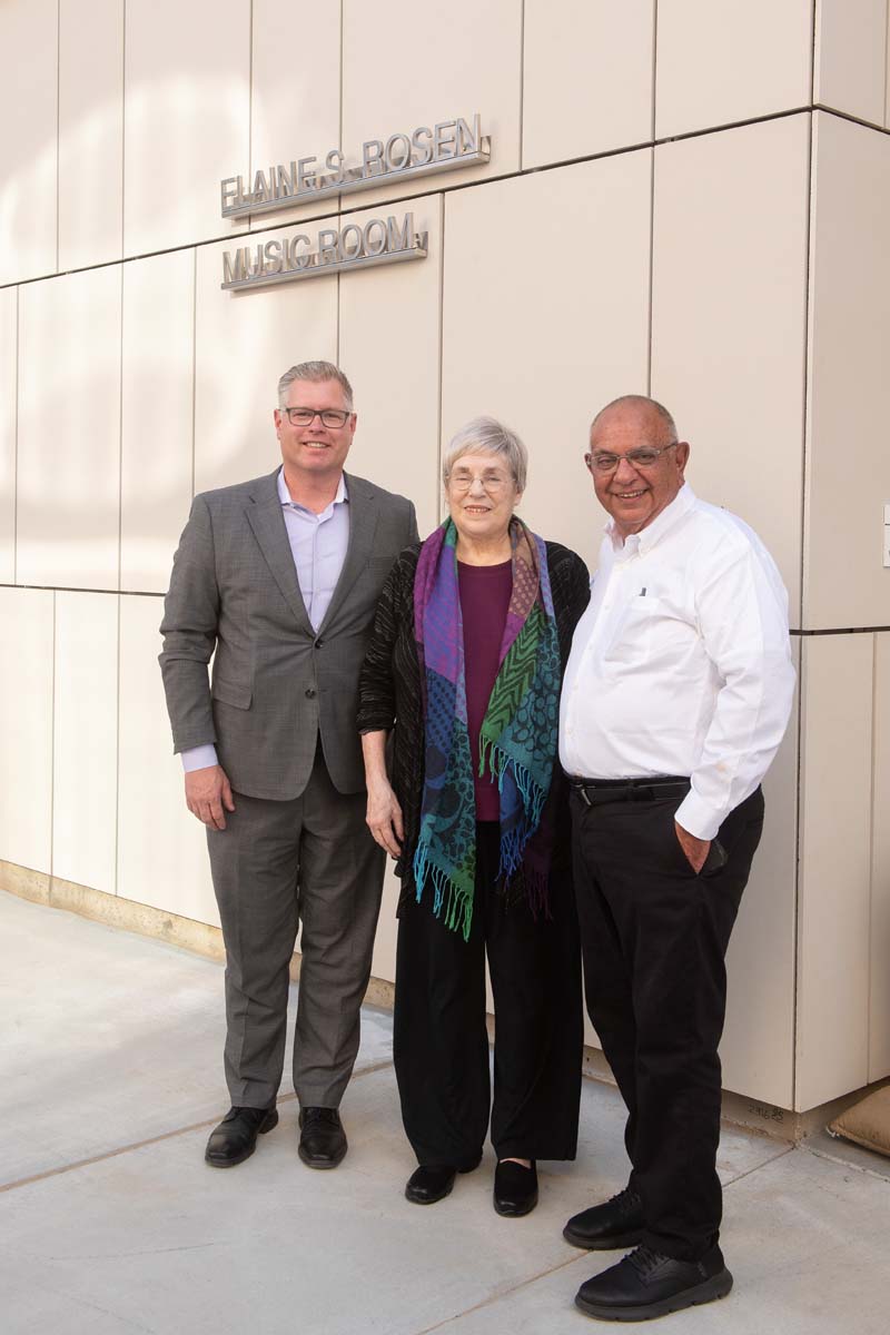 Elaine Rosen and Others at Naming Ceremony
