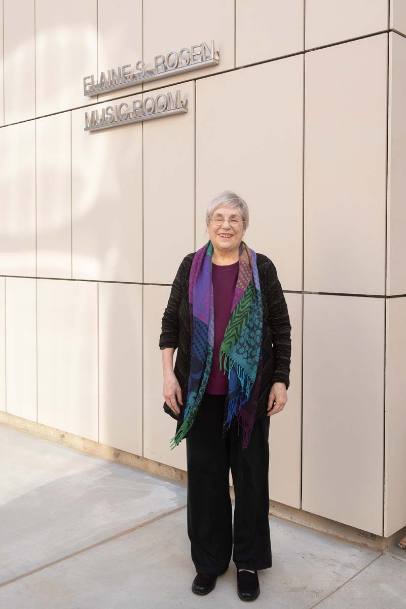 Elaine Rosen and Others at Naming Ceremony