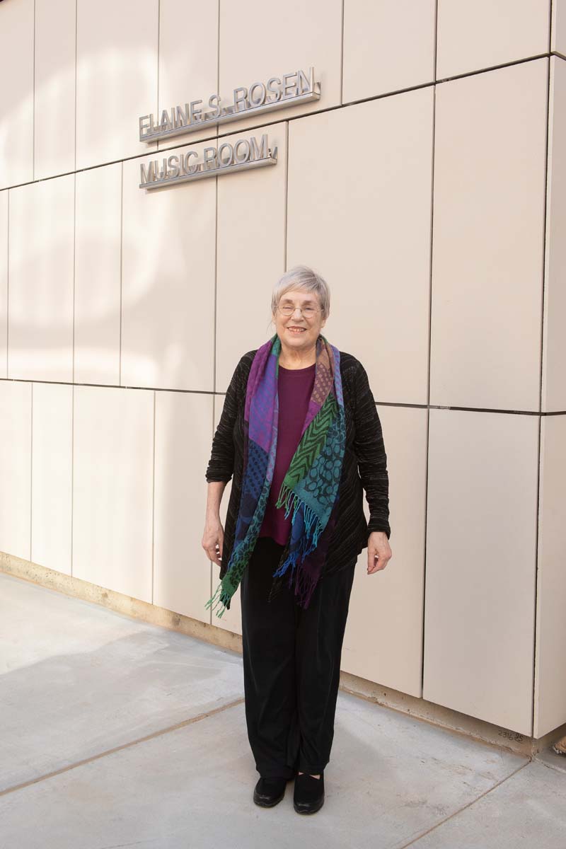 Elaine Rosen and Others at Naming Ceremony