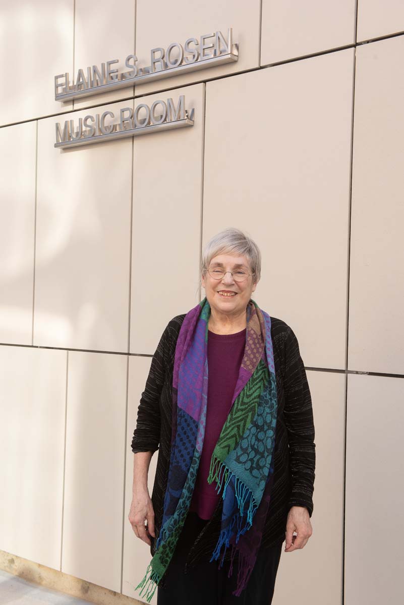 Elaine Rosen and Others at Naming Ceremony