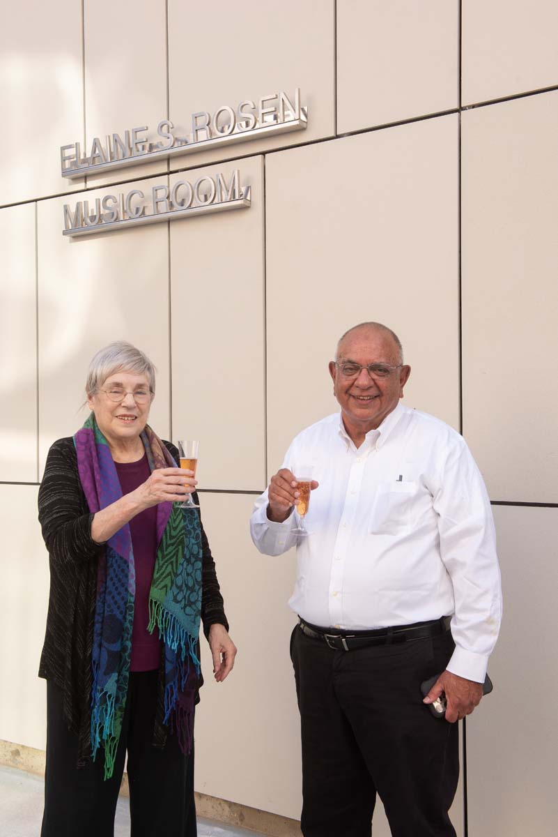 Elaine Rosen and Others at Naming Ceremony