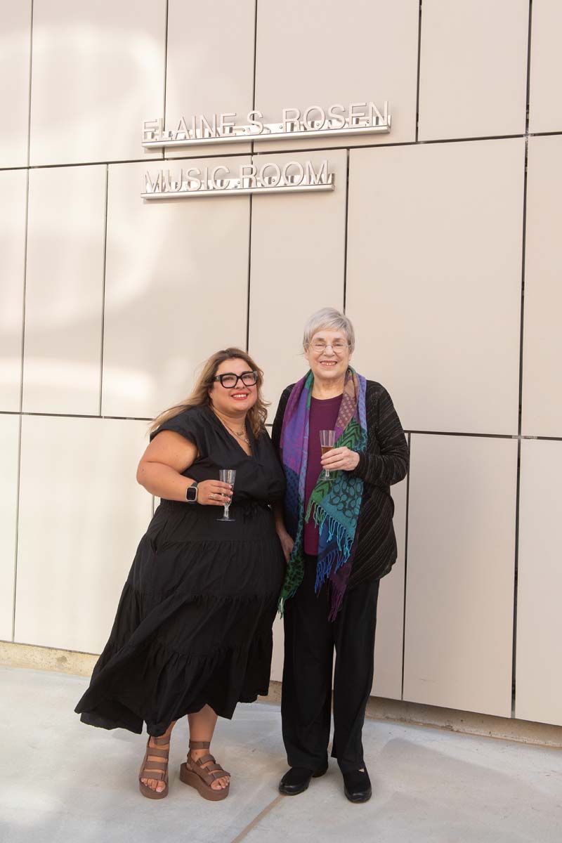 Elaine Rosen and Others at Naming Ceremony