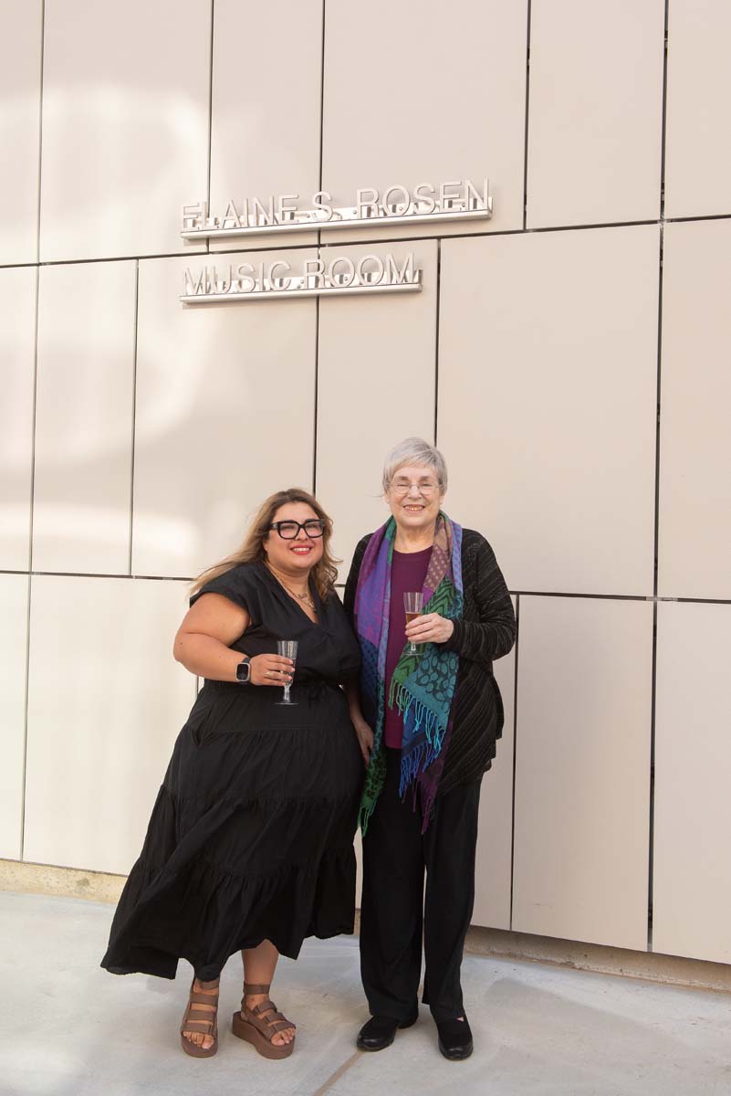 Elaine Rosen and Others at Naming Ceremony