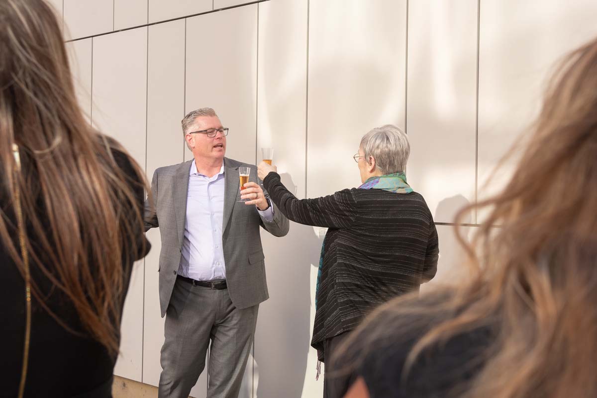 Elaine Rosen and Others at Naming Ceremony