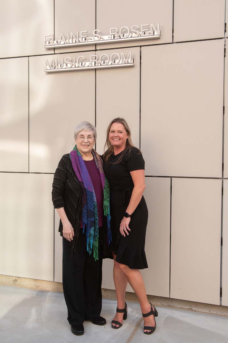 Elaine Rosen and Others at Naming Ceremony