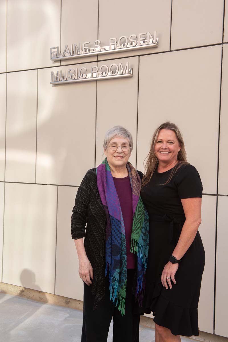 Elaine Rosen and Others at Naming Ceremony