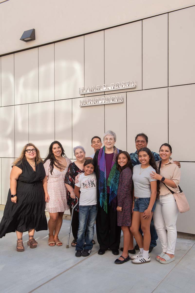 Elaine Rosen and Others at Naming Ceremony