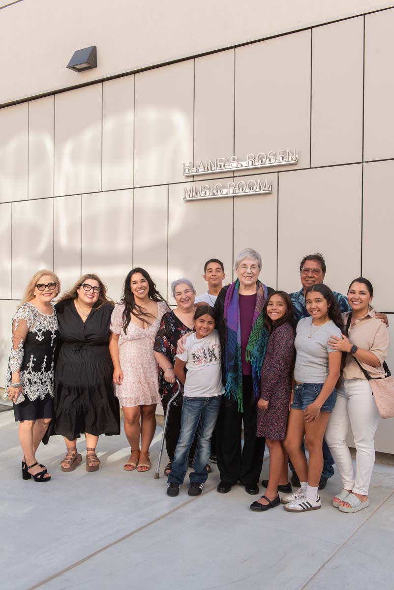 Elaine Rosen and Others at Naming Ceremony