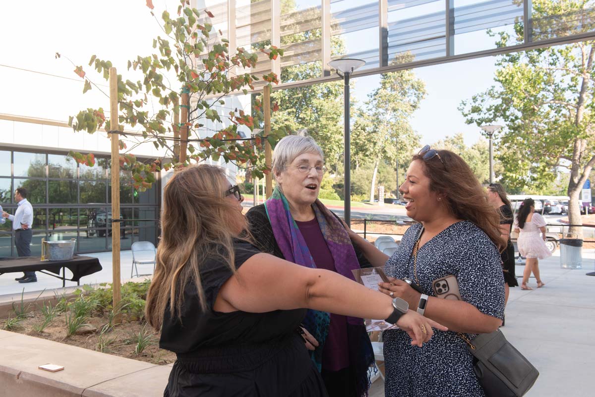 Elaine Rosen and Others at Naming Ceremony