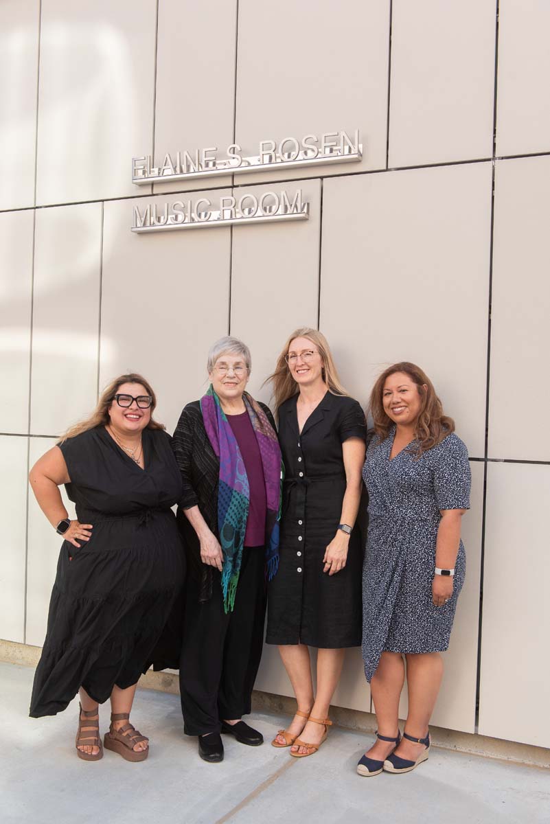 Elaine Rosen and Others at Naming Ceremony