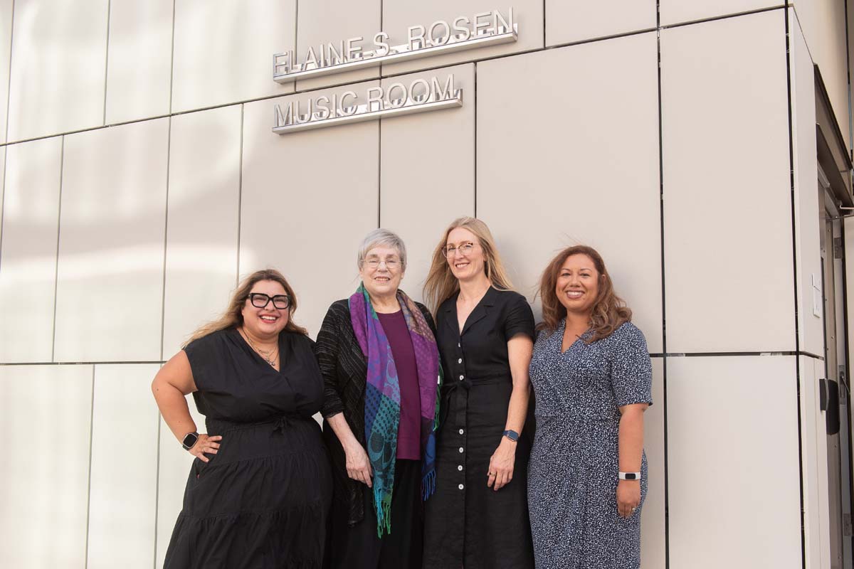 Elaine Rosen and Others at Naming Ceremony