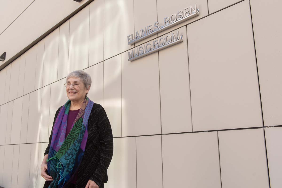 Elaine Rosen and Others at Naming Ceremony