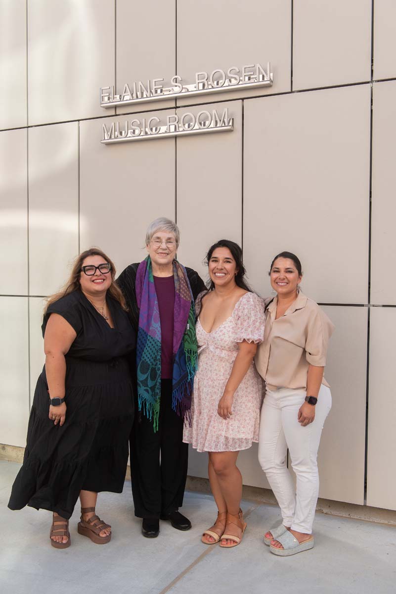 Elaine Rosen and Others at Naming Ceremony
