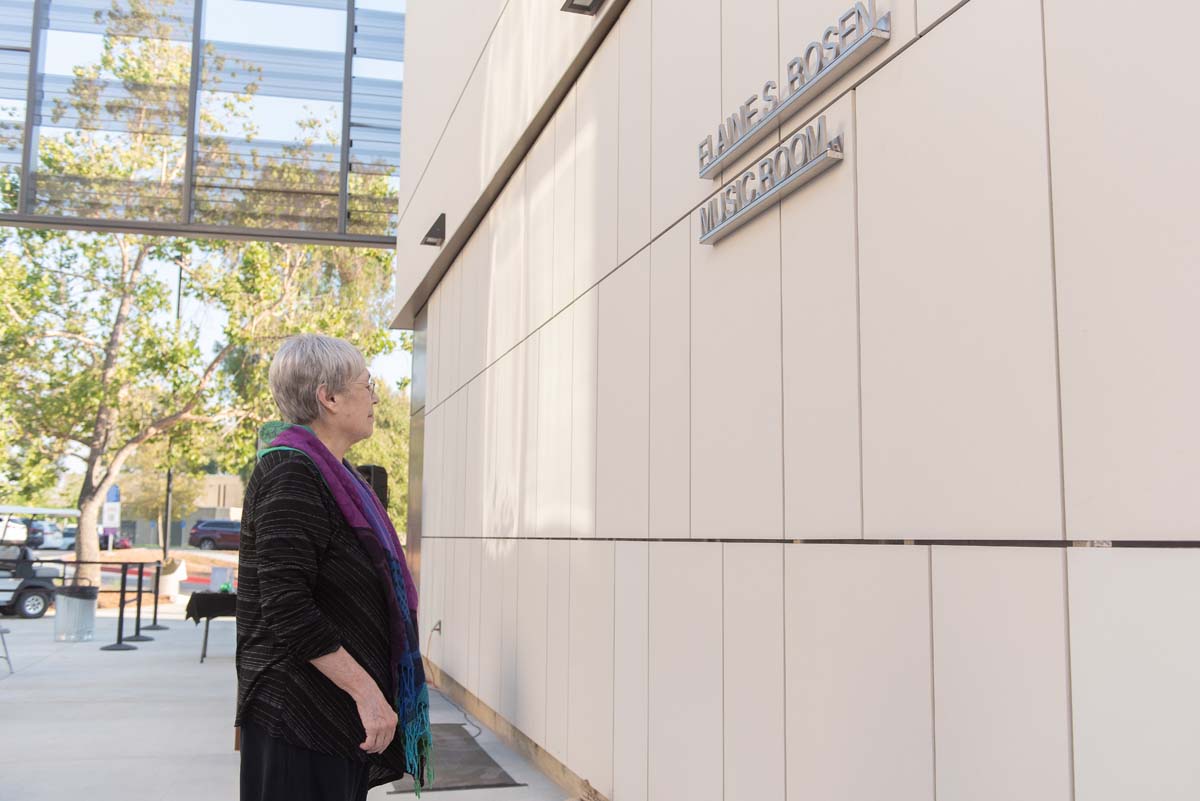 Elaine Rosen and Others at Naming Ceremony