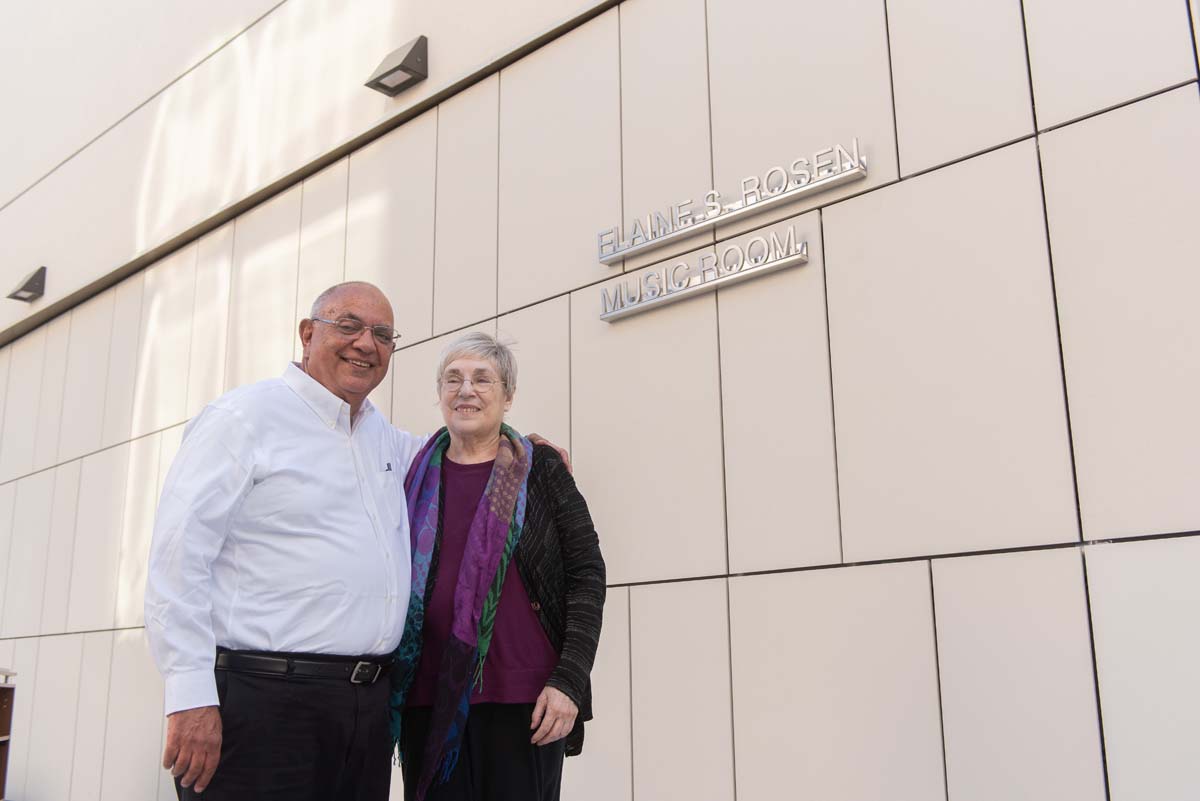 Elaine Rosen and Others at Naming Ceremony