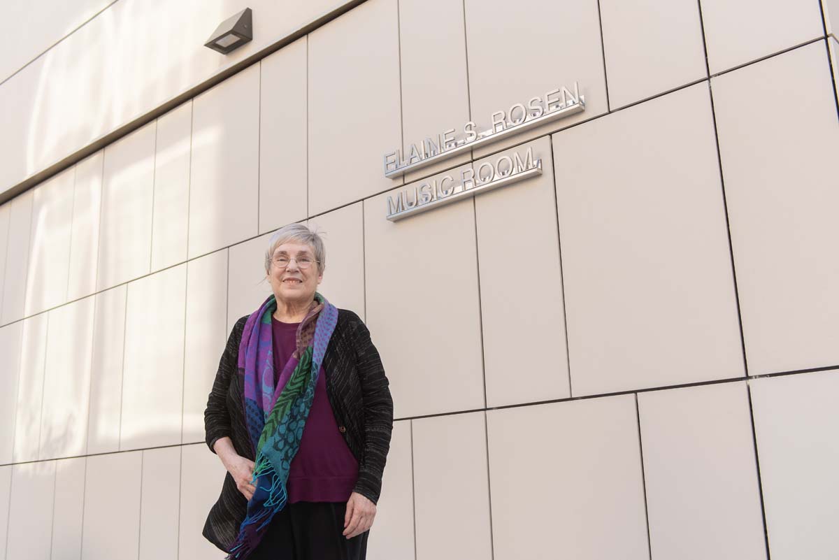 Elaine Rosen and Others at Naming Ceremony