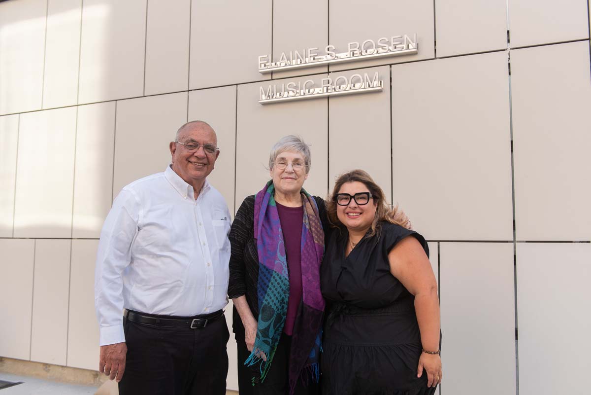 Elaine Rosen and Others at Naming Ceremony