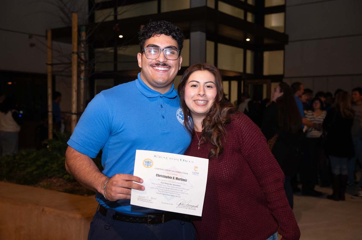 January 7, 2026 EMT Graduation